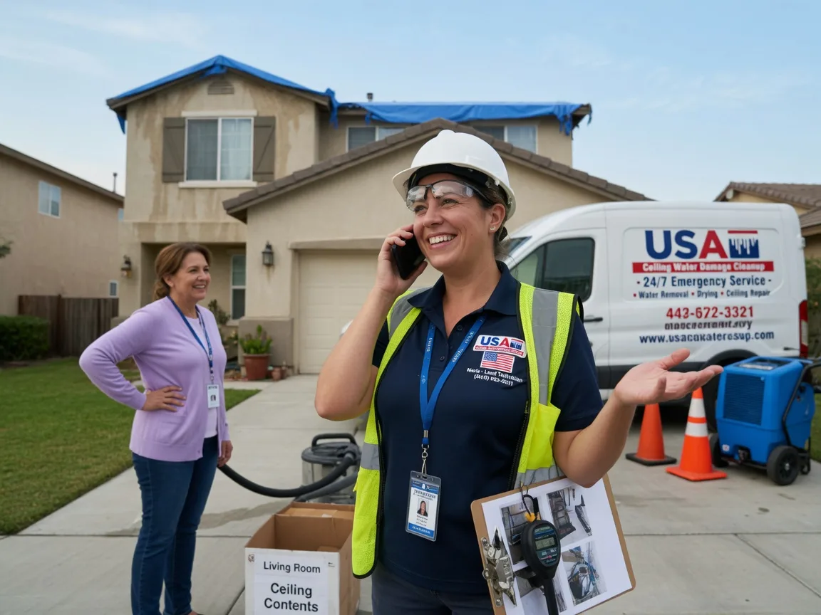 Ceiling Water Damage Restoration Dugger, IN FAQs